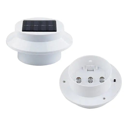 Solar Powered LED Lights for Gutter, Roof or Fence